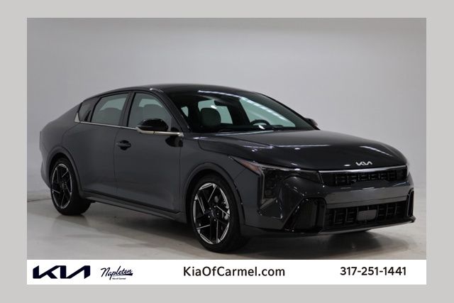 Interstellar Gray 2026 Kia K4 Sedan Front-Wheel Drive Continuously Variable Transmission