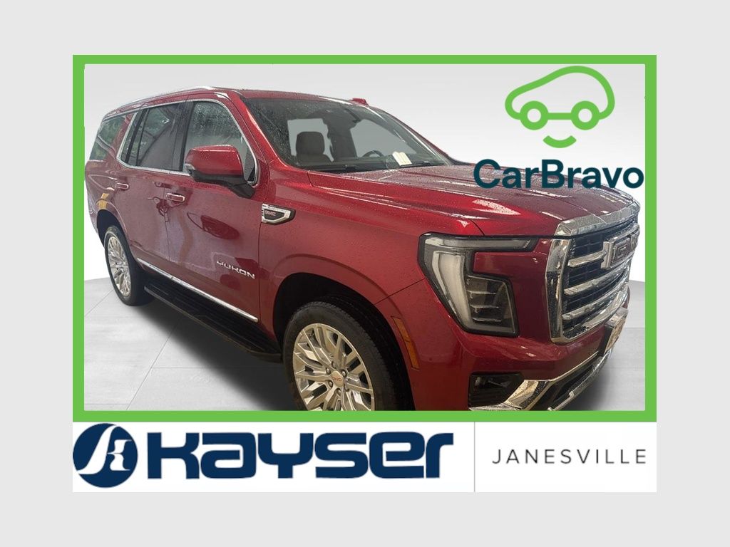 Volcanic Red Tintcoat 2025 GMC Yukon Elevation 4WD SUV / Crossover Four-Wheel Drive