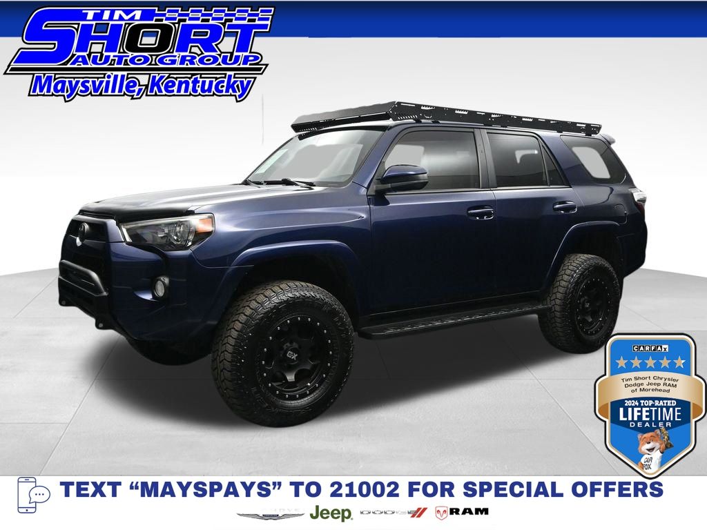 Nautical Blue Metallic 2018 Toyota 4Runner SUV / Crossover Four-Wheel Drive 5-Speed Automatic Overdrive