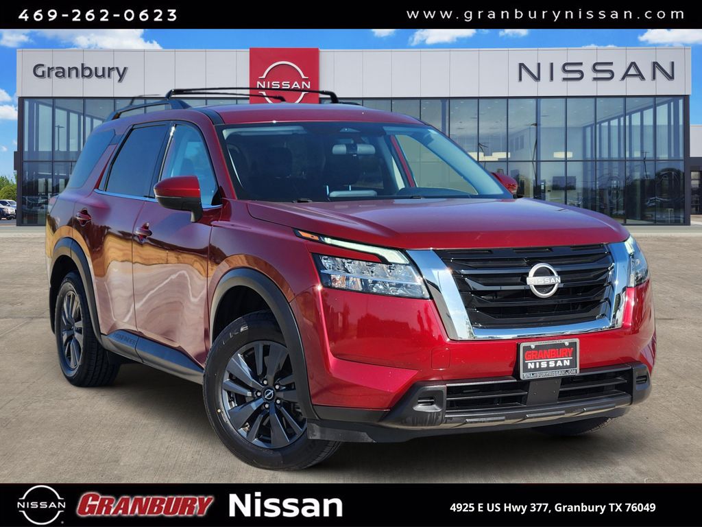 Red (Scarlet Ember Tintcoat) 2022 Nissan Pathfinder SUV / Crossover Front-Wheel Drive 9-Speed Automatic