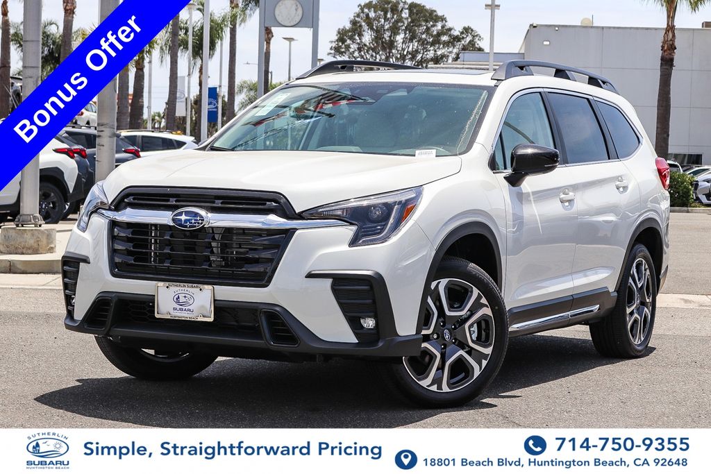 White Pearl 2026 Subaru Ascent SUV / Crossover All-Wheel Drive Continuously Variable Transmission