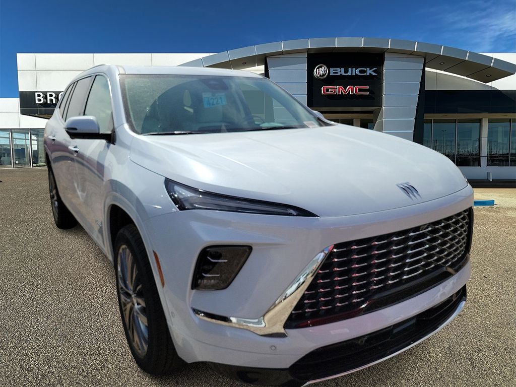 2026 Buick Enclave Avenir White at Brown Buick GMC