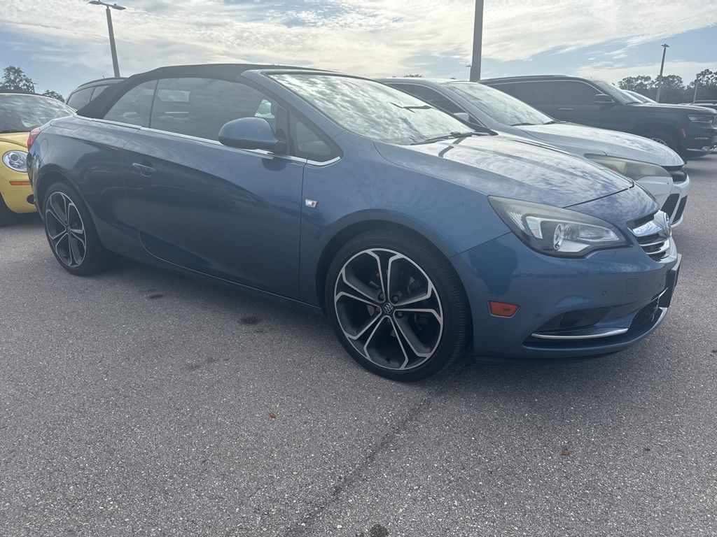 Deep Sky Metallic 2017 Buick Cascada Premium FWD Convertible Front-Wheel Drive 6-Speed Automatic Overdrive