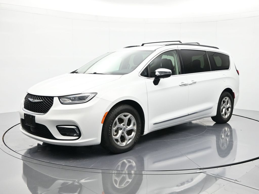 Bright White Clearcoat 2023 Chrysler Pacifica Limited FWD Minivan Front-Wheel Drive 9-Speed Automatic