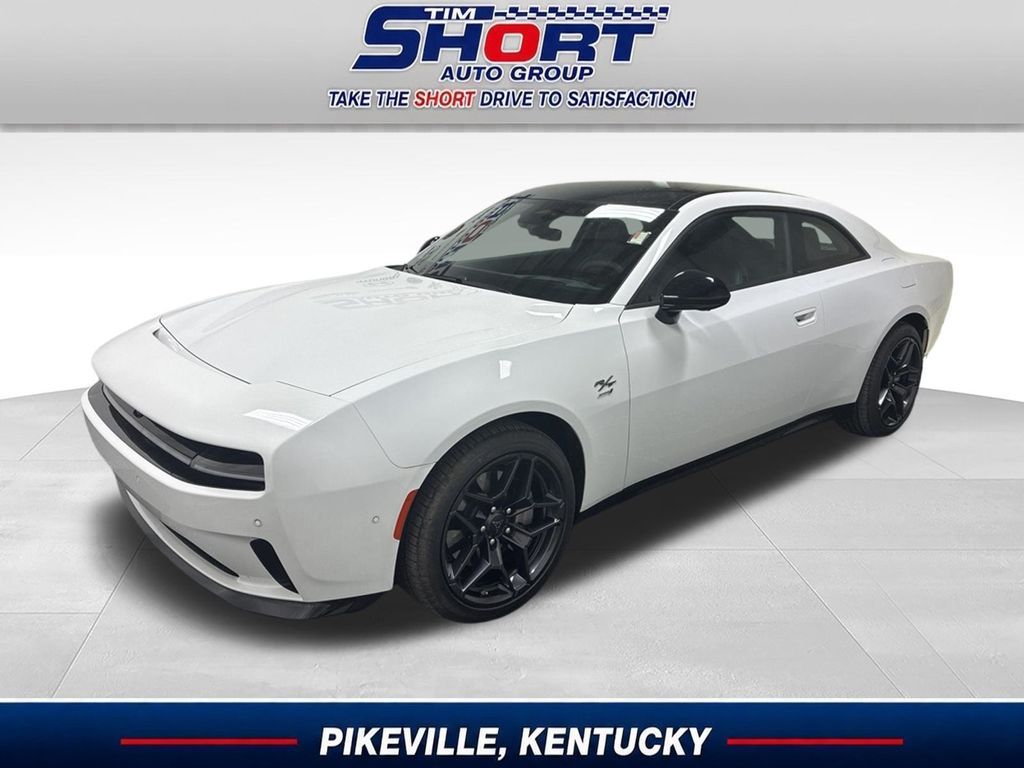 Bright White Clearcoat 2024 Dodge Charger Daytona Coupe All-Wheel Drive 1-Speed Automatic
