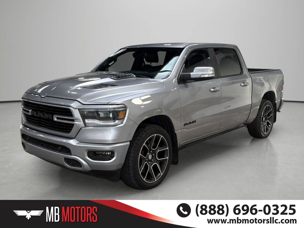 Billet Silver Metallic Clearcoat 2020 RAM 1500 Pickup Truck 8-Speed Automatic