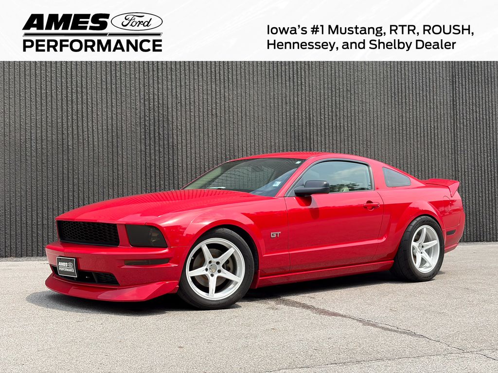 Torch Red Clearcoat 2006 Ford Mustang Coupe 5-Speed Automatic Overdrive