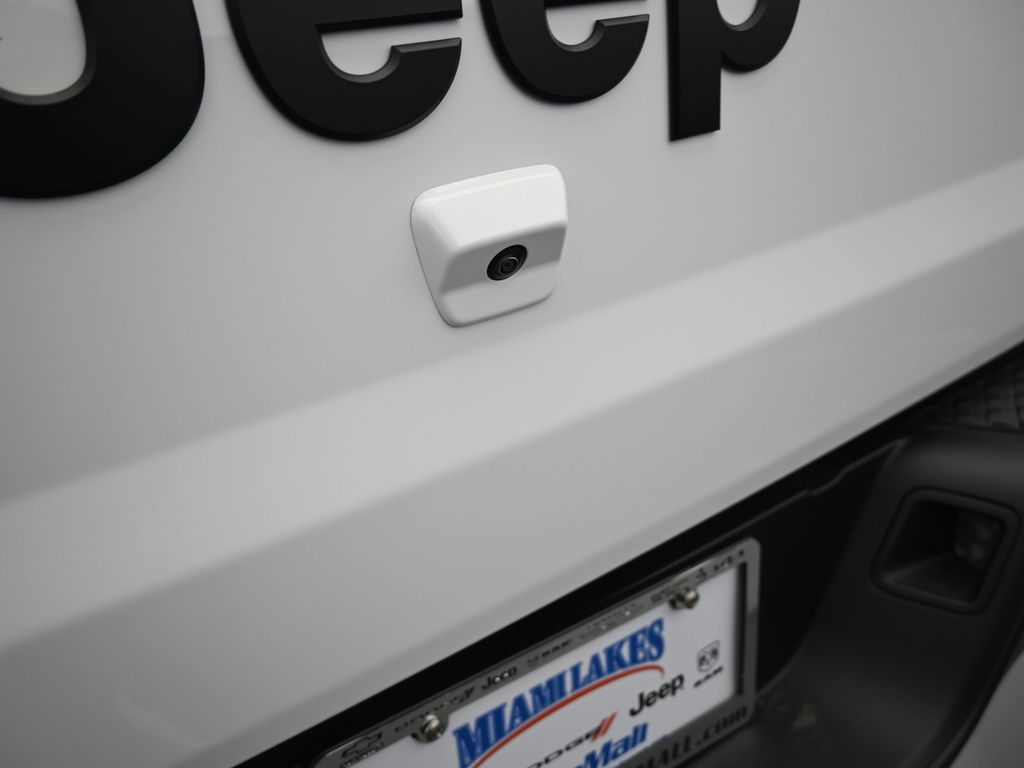 Used 2025 Bright White Clearcoat Jeep Sport image 33