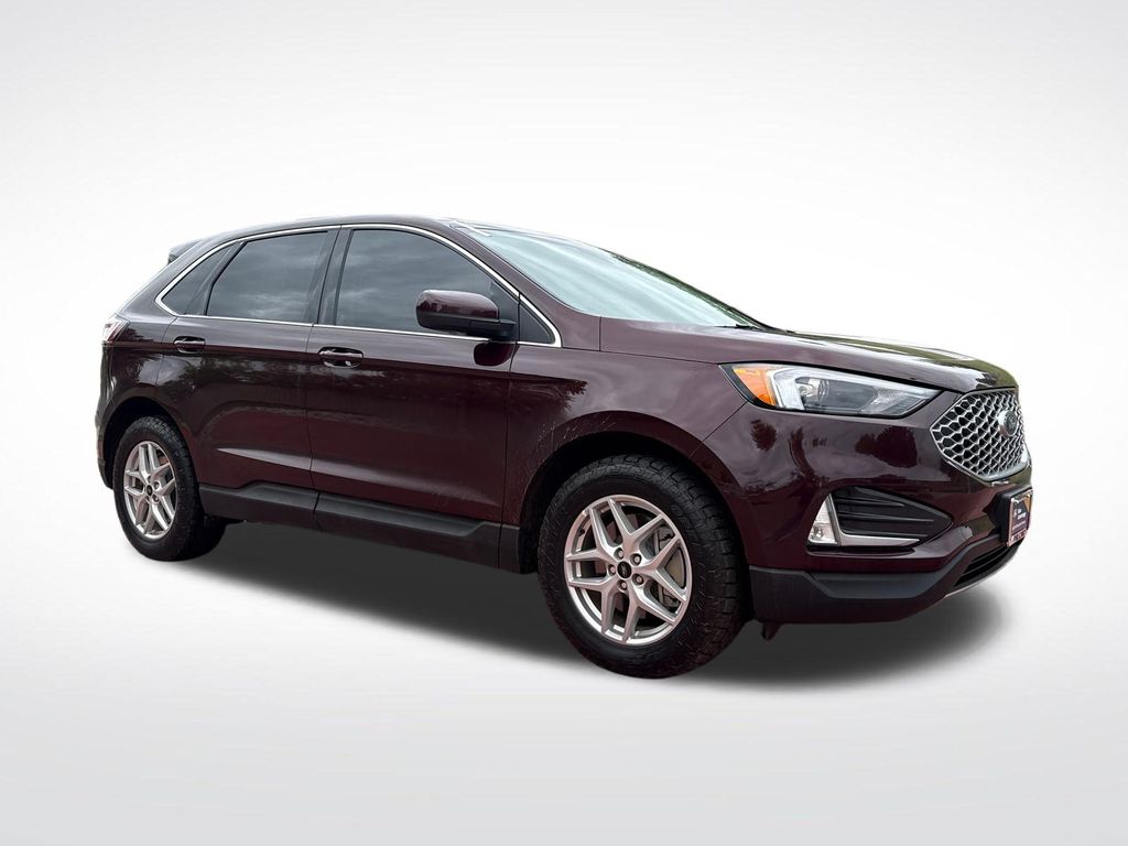 Red (Burgundy) 2023 Ford Edge SEL AWD SUV / Crossover All-Wheel Drive 8-Speed Automatic