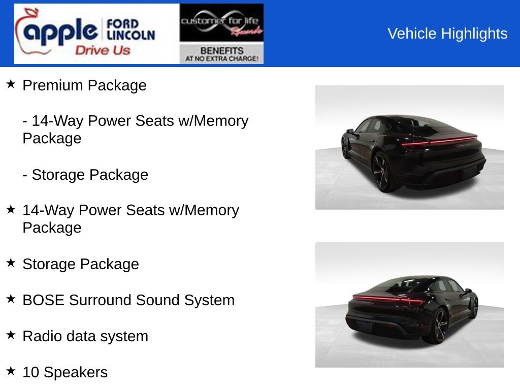 2021 Porsche Taycan 4S