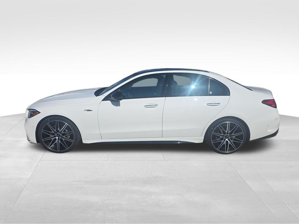 2026 Mercedes-Benz C-Class C 43 AMG® White at John Sisson Motors