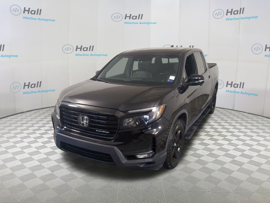 Crystal Black Pearl 2023 Honda Ridgeline Black Edition AWD Pickup Truck All-Wheel Drive 9-Speed Automatic