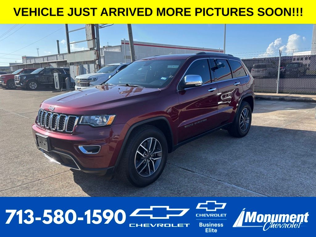 2021 Jeep Grand Cherokee Limited Red at Bravo Nissan