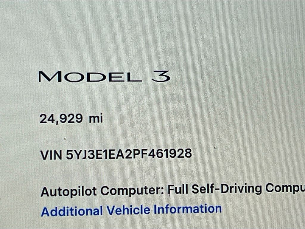 Used 2023 Red Tesla Base image 12