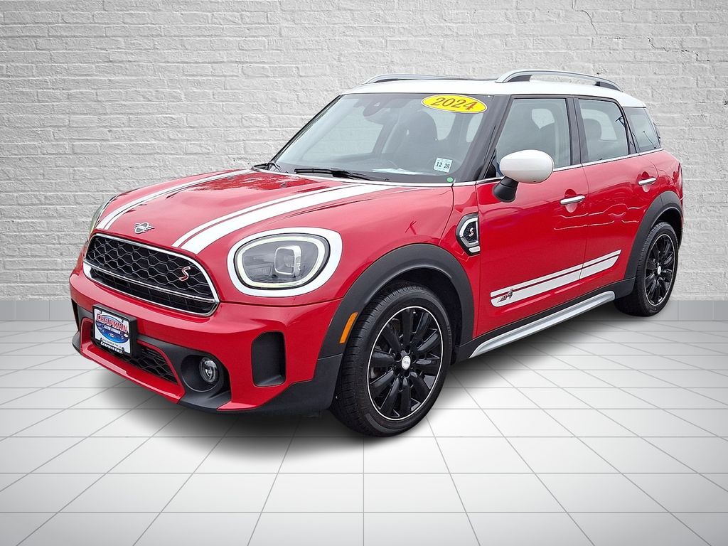 Chili Red 2024 MINI Countryman SUV / Crossover All-Wheel Drive 8-Speed Automatic