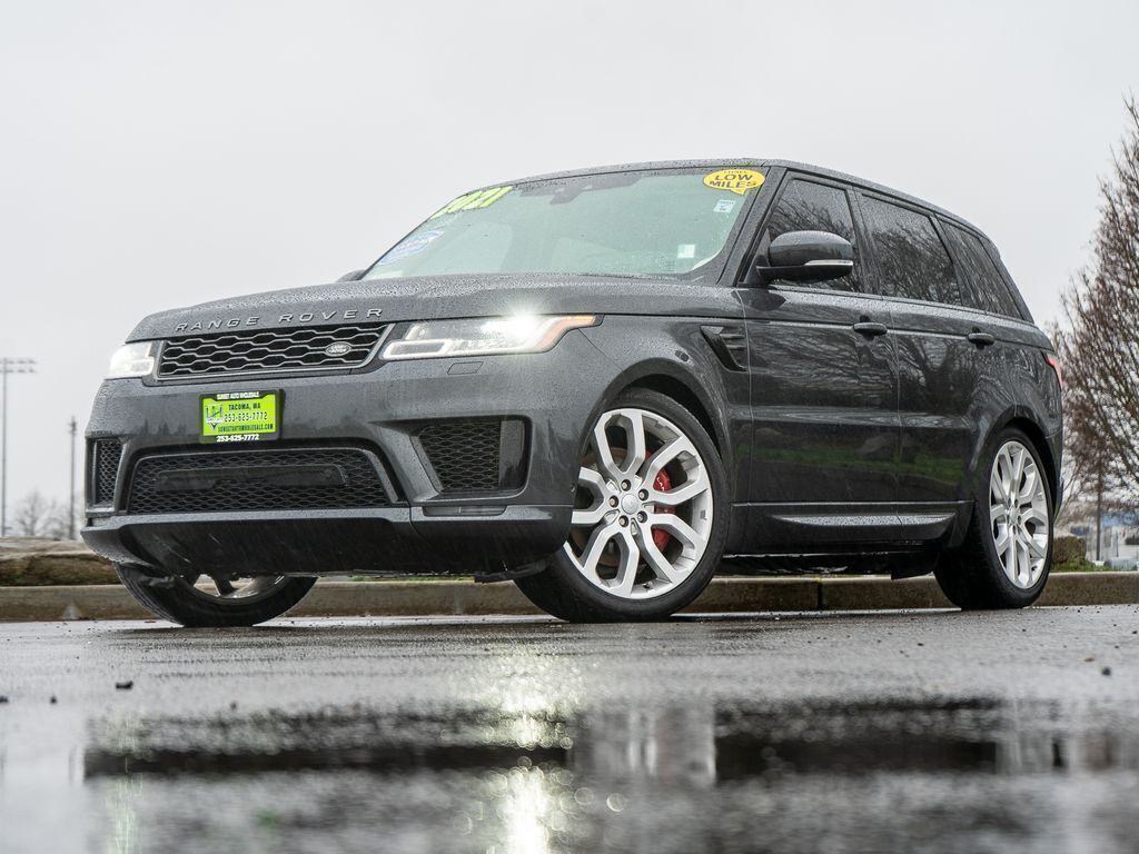 Gray 2021 Land Rover Range Rover Sport SUV / Crossover All-Wheel Drive Automatic