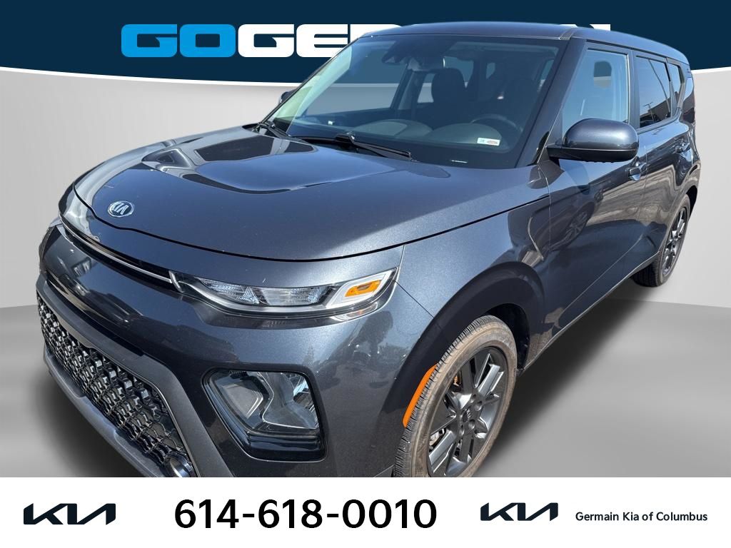 Gray 2021 Kia Soul EX FWD SUV / Crossover Front-Wheel Drive Continuously Variable Transmission