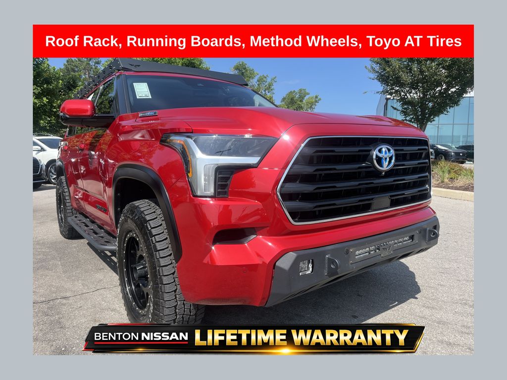 Red 2023 Toyota Sequoia SUV / Crossover Four-Wheel Drive Automatic