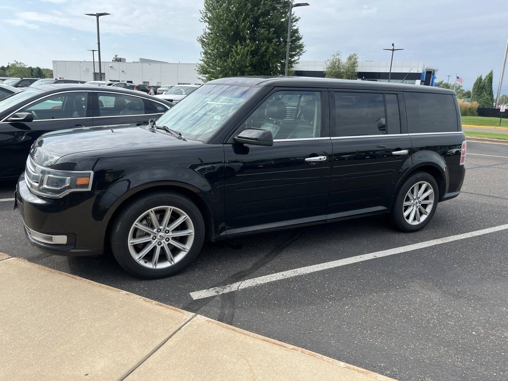 Shadow Black 2017 Ford Flex SUV / Crossover All-Wheel Drive 6-Speed Automatic