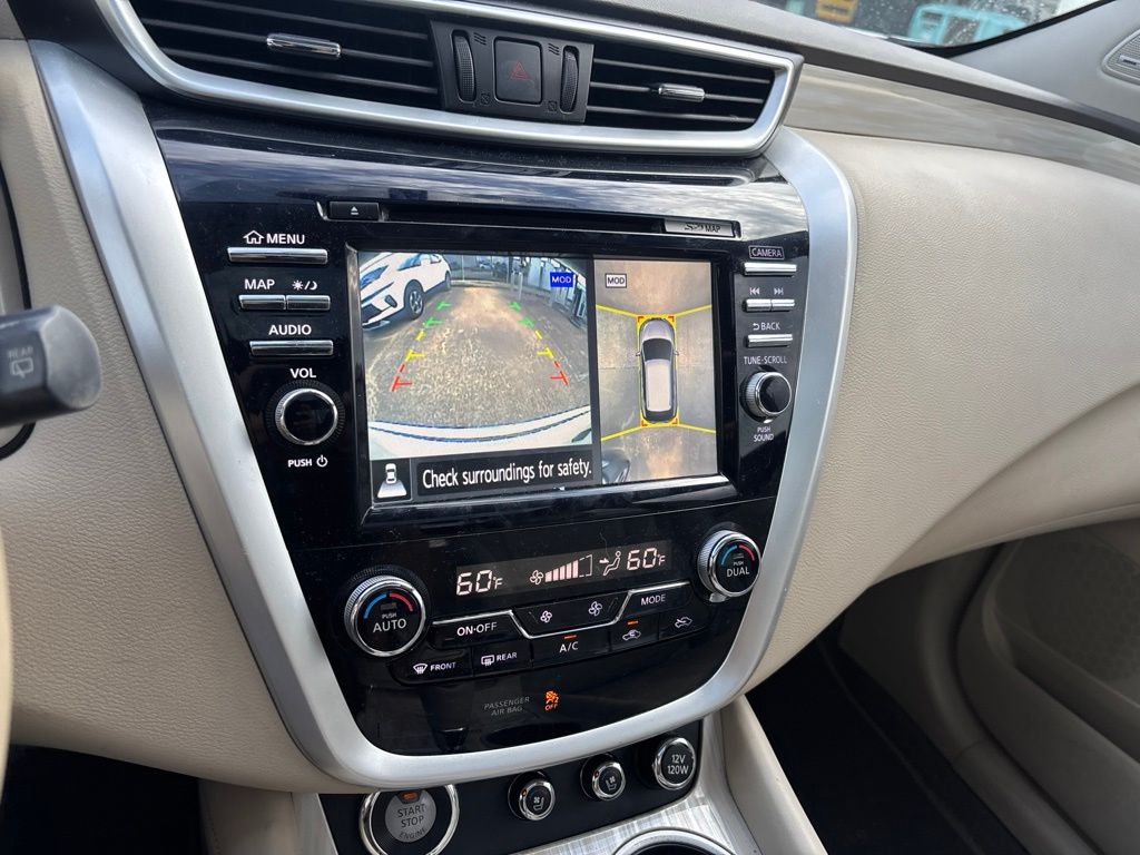 2017 Nissan Murano Platinum White at Bayway Cadillac of The Woodlands