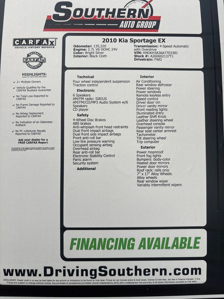Used 2010 Silver Kia EX image 25
