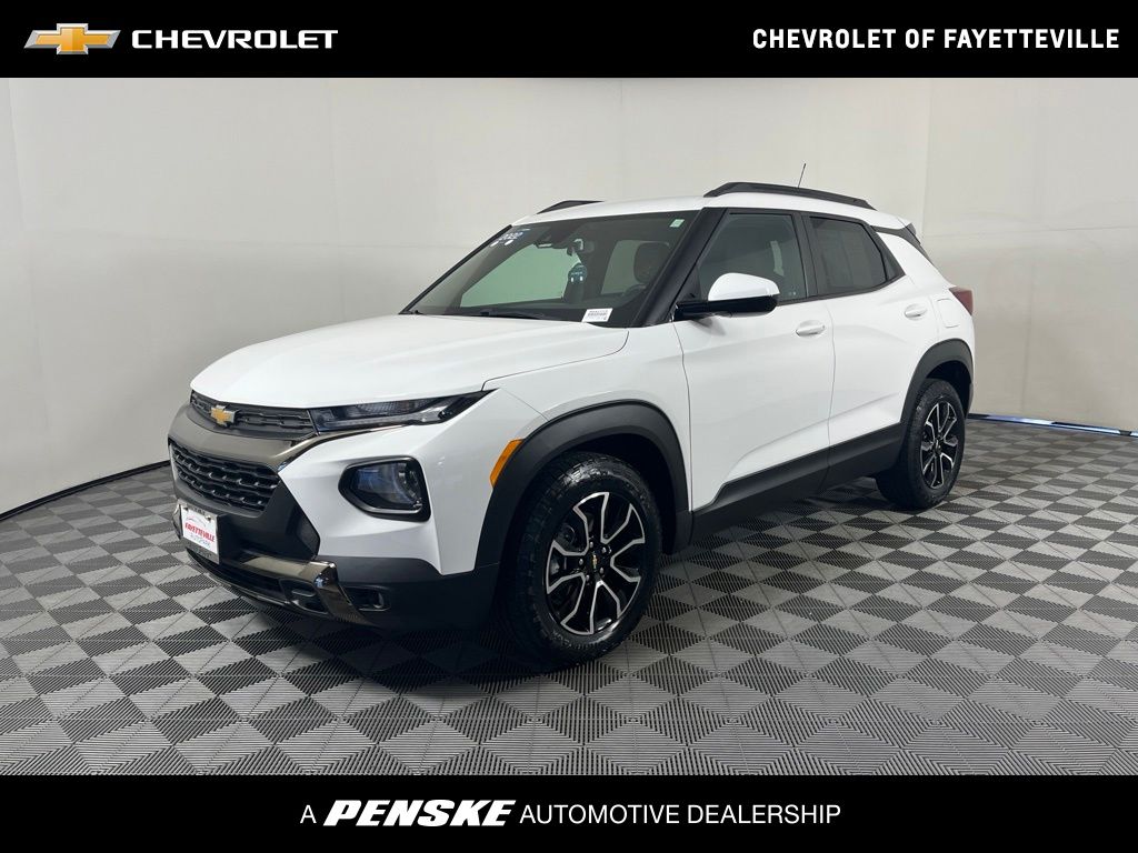 Summit White 2022 Chevrolet Trailblazer SUV / Crossover Front-Wheel Drive Continuously Variable Transmission