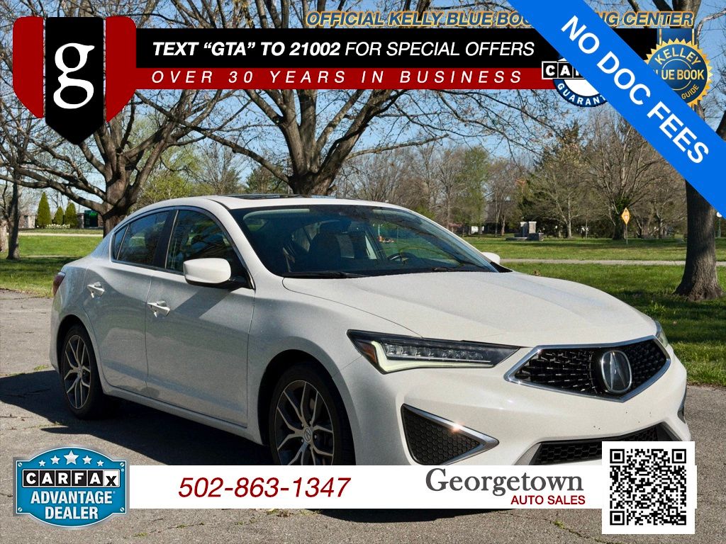 2020 Acura ILX Premium Package