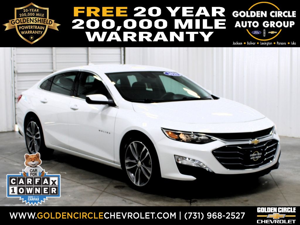 Summit White 2025 Chevrolet Malibu Sedan Front-Wheel Drive Continuously Variable Transmission