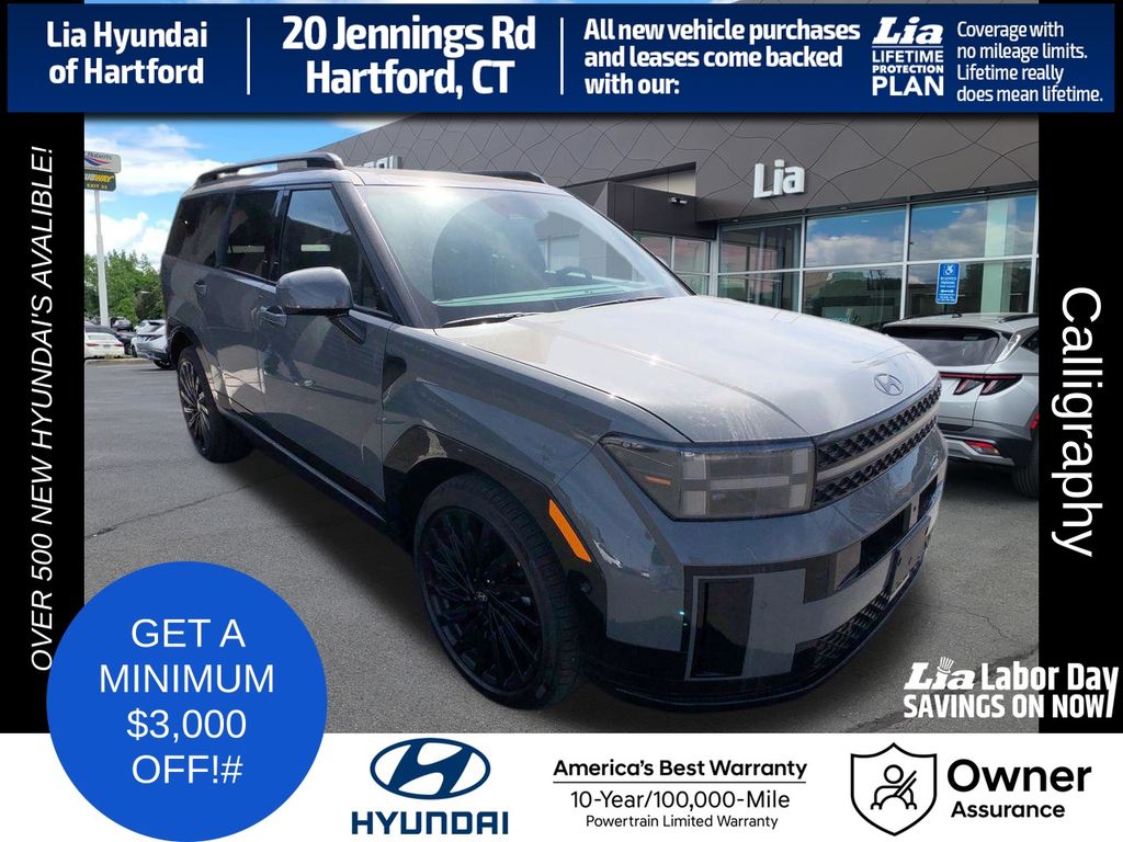 Hampton Gray 2026 Hyundai Santa Fe SUV / Crossover All-Wheel Drive 8-Speed Automatic