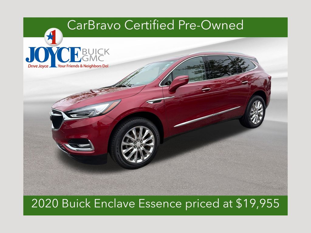 Red Quartz Tintcoat 2020 Buick Enclave SUV / Crossover Four-Wheel Drive 9-Speed Automatic