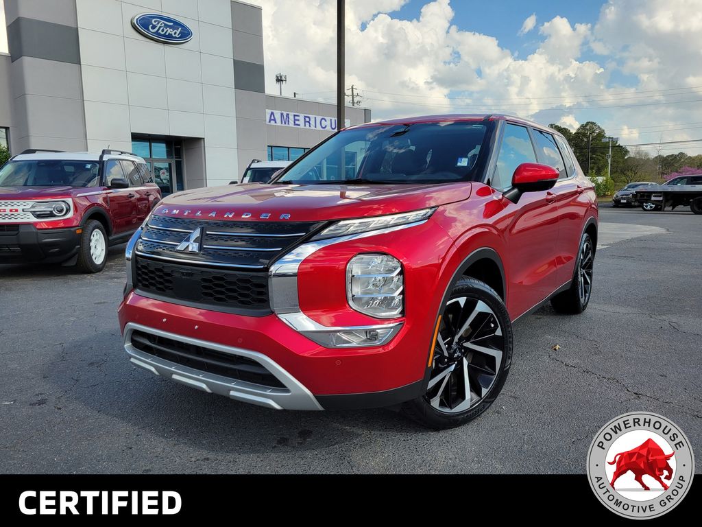 Red Diamond 2023 Mitsubishi Outlander SE FWD SUV / Crossover Front-Wheel Drive Continuously Variable Transmission