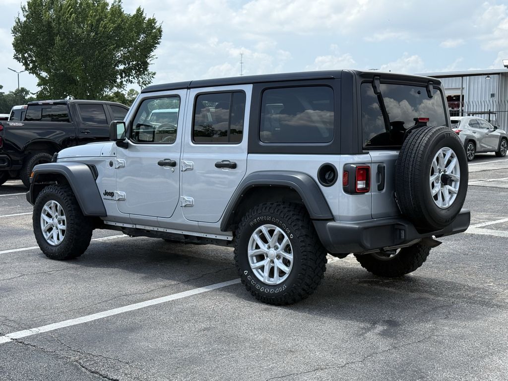 2023 Jeep Wrangler Sport S Silver at DeMontrond Auto Country