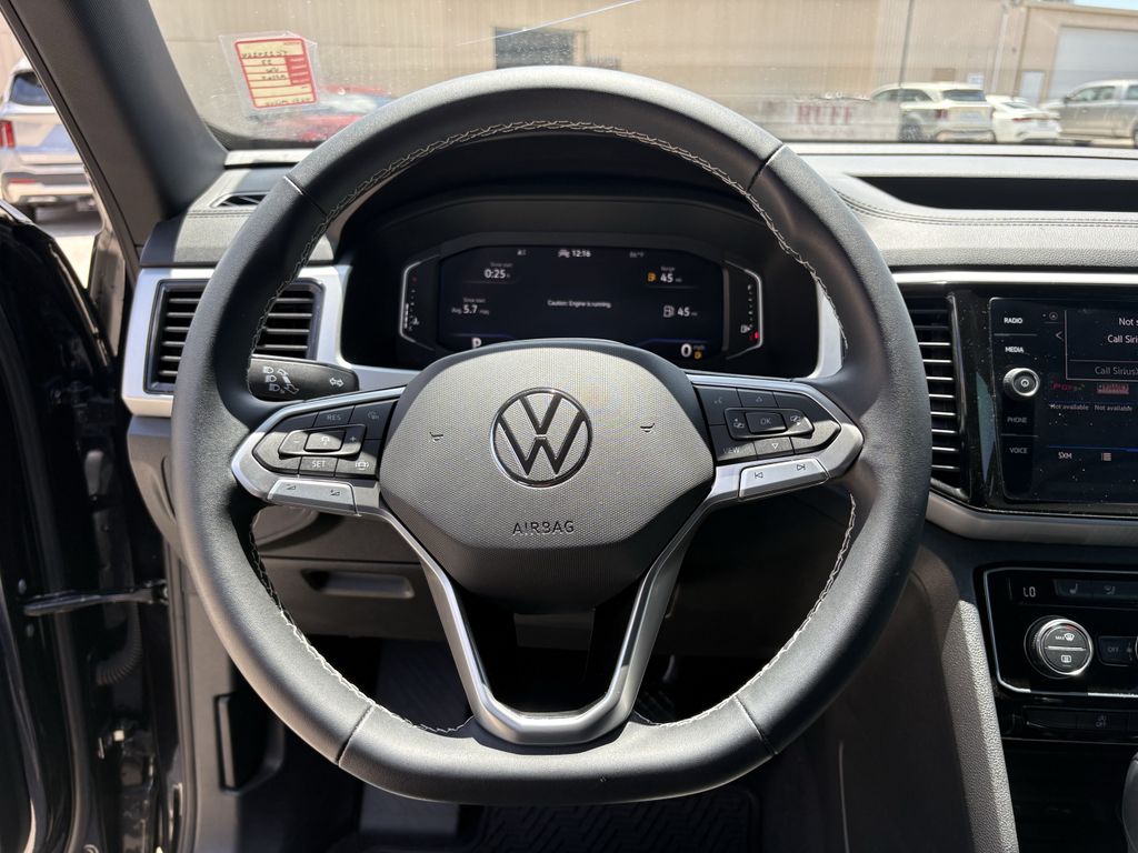 2023 Volkswagen Atlas Cross Sport 2.0T SE w/Technology Black at DeMontrond Auto Country