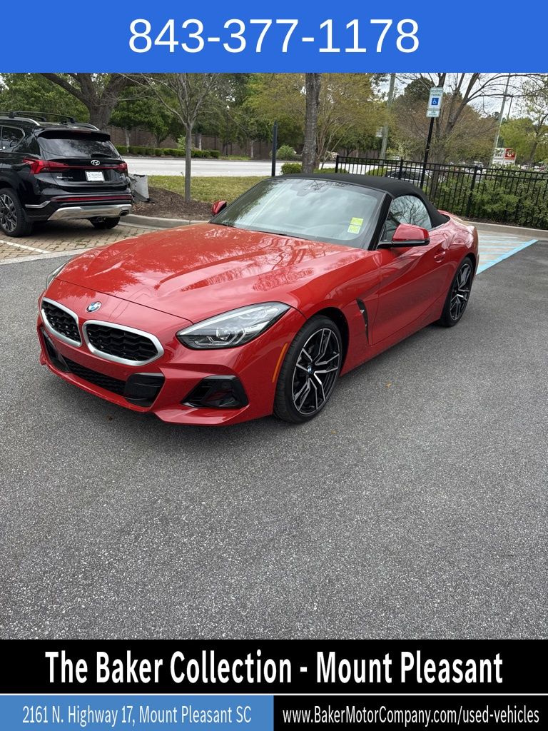 San Francisco Red Metallic 2025 BMW Z4 sDrive30i RWD Convertible Rear-Wheel Drive 8-Speed Automatic