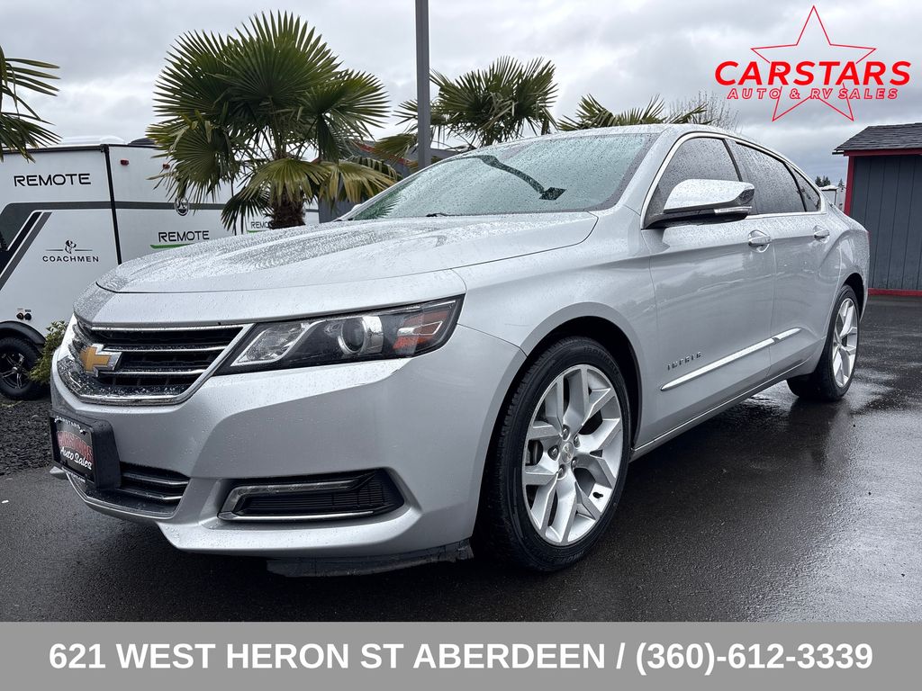 Silver 2019 Chevrolet Impala Premier FWD Sedan Front-Wheel Drive 6-Speed Automatic Overdrive