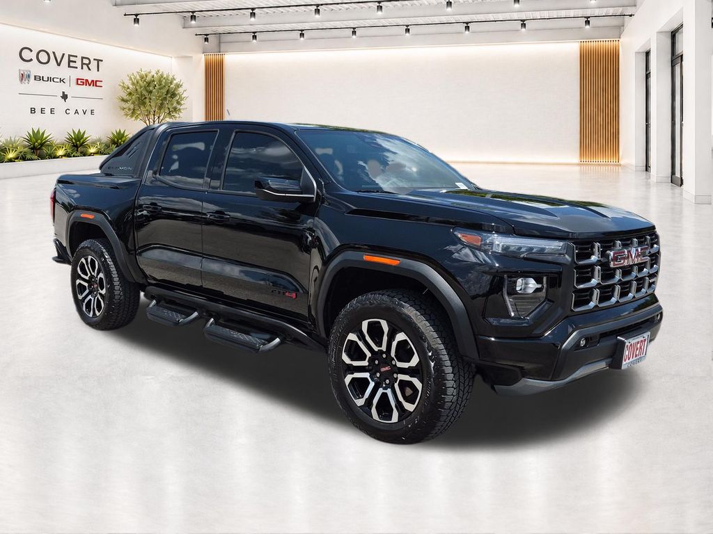 Onyx Black 2025 GMC Canyon Pickup Truck Four-Wheel Drive 8-Speed Automatic