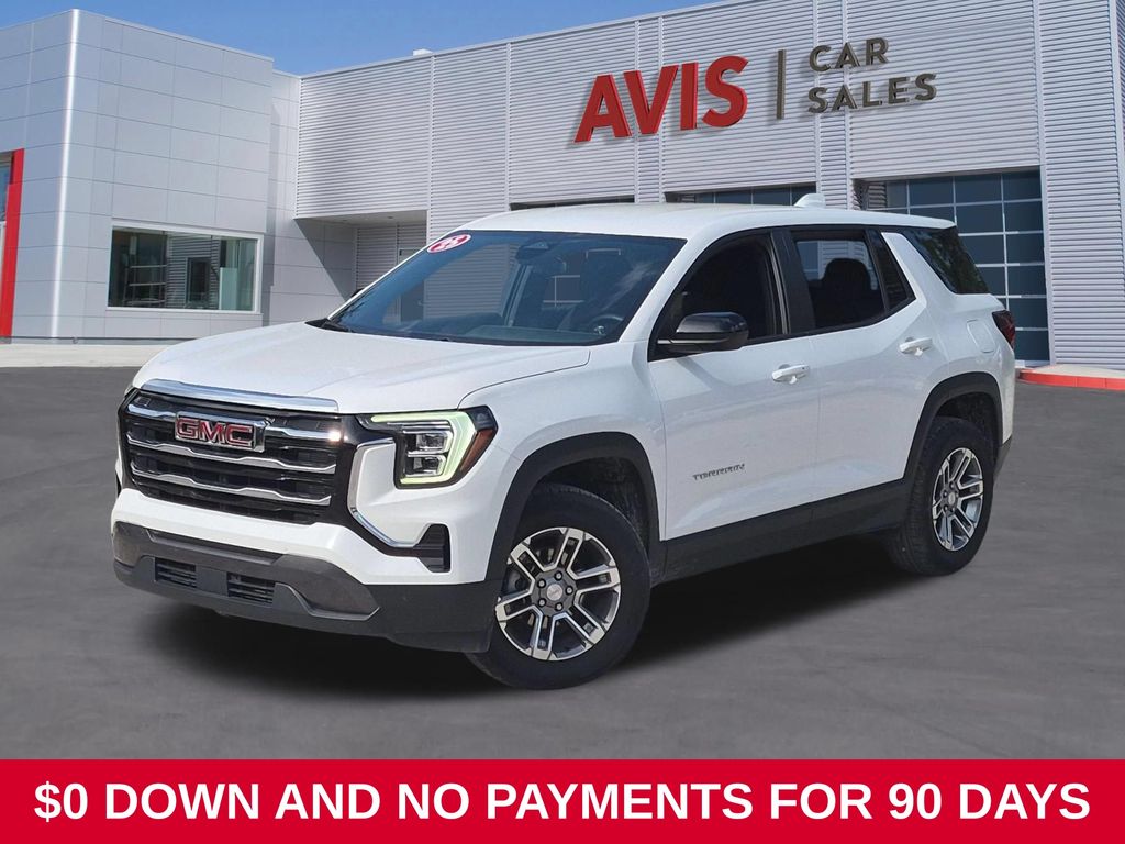 Summit White 2025 GMC Terrain SUV / Crossover Four-Wheel Drive 8-Speed Automatic Overdrive