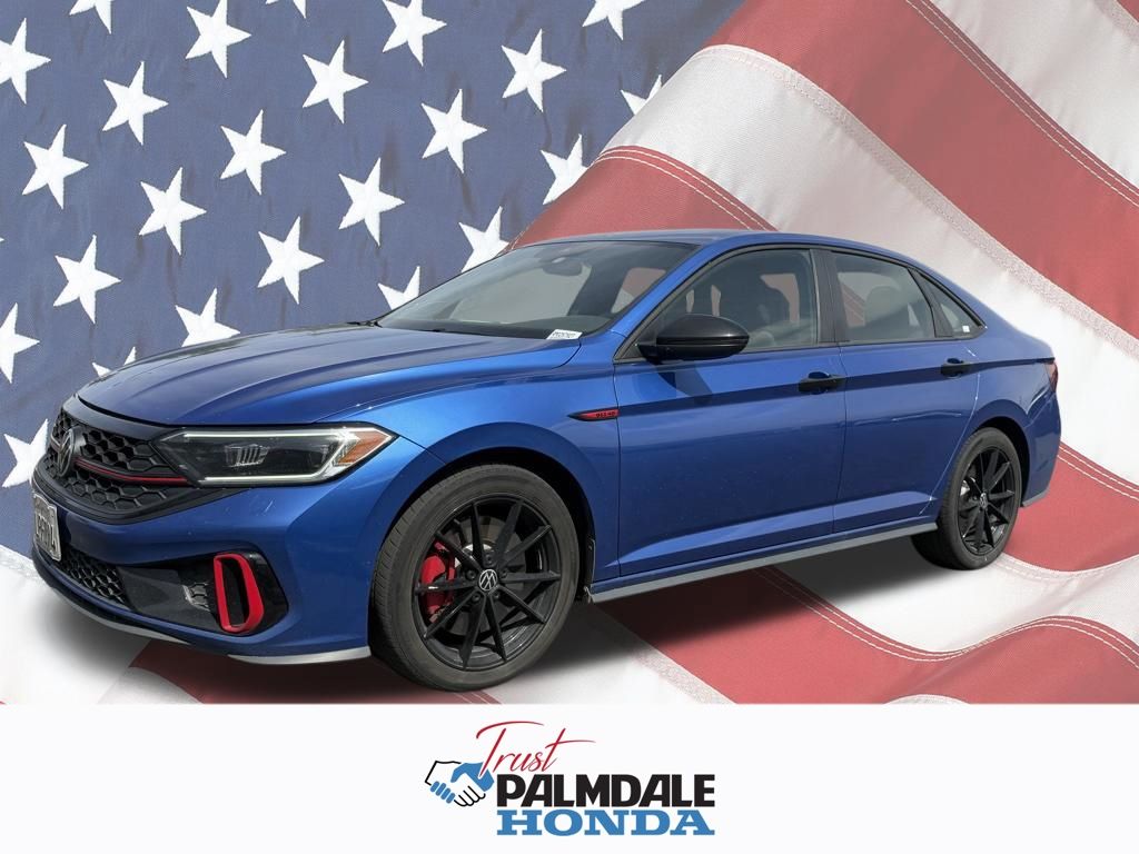 Rising Blue Metallic 2024 Volkswagen Jetta GLI 40th Anniversary Edition FWD Sedan Front-Wheel Drive 6-Speed Manual