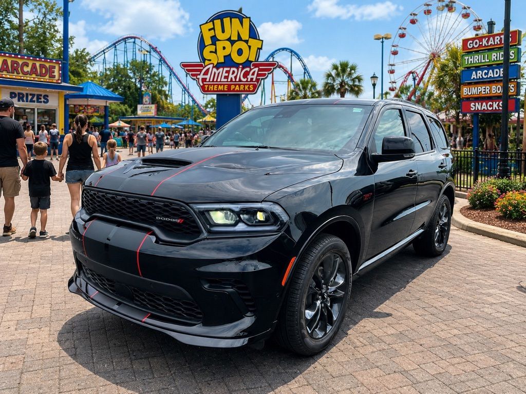 DB Black Crystal Clearcoat 2026 Dodge Durango SUV / Crossover All-Wheel Drive 8-Speed Automatic