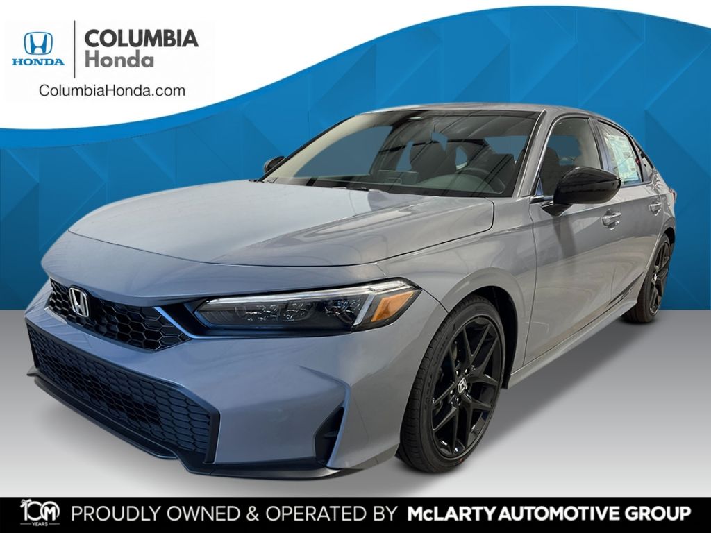 Urban Gray Pearl 2026 Honda Civic Sedan Front-Wheel Drive Continuously Variable Transmission