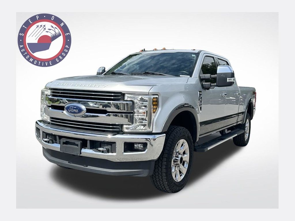 Silver 2019 Ford F-350 Super Duty Pickup Truck Four-Wheel Drive 6-Speed Automatic