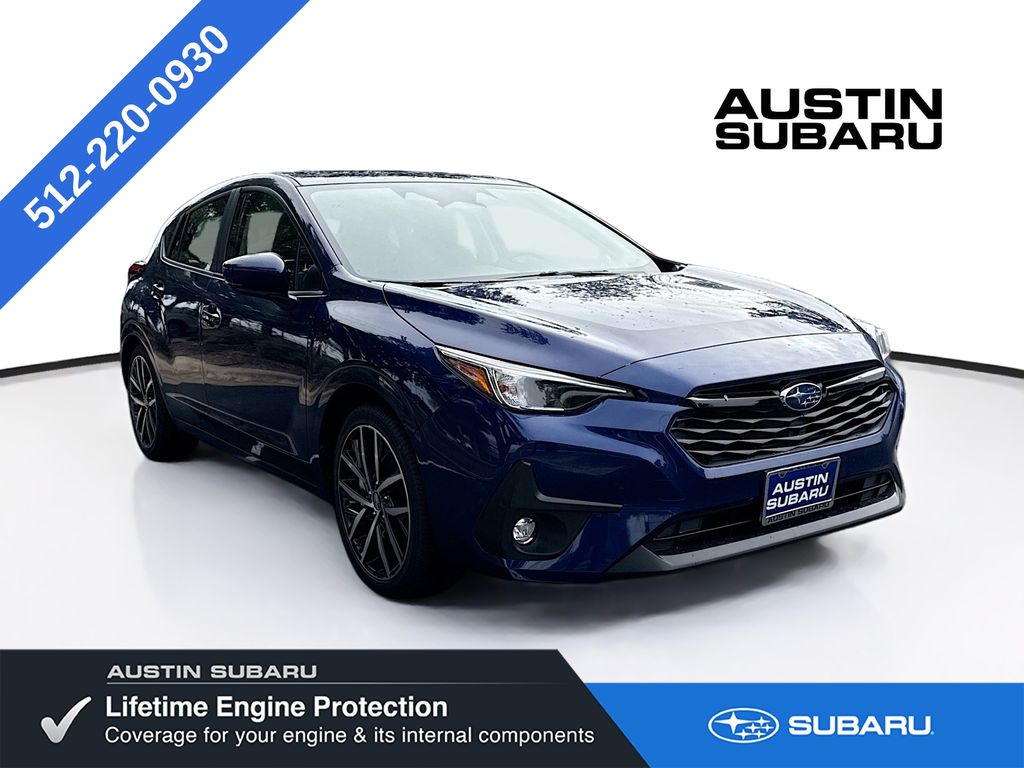 Blue 2026 Subaru Impreza Wagon All-Wheel Drive Continuously Variable Transmission