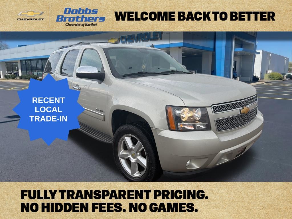 Champagne Silver Metallic 2013 Chevrolet Tahoe LT RWD SUV / Crossover 4X2 6-Speed Automatic Overdrive