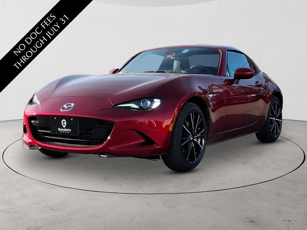 Red Crystal 2026 Mazda MX-5 Miata RF Grand Touring RWD Convertible Rear-Wheel Drive 6-Speed Automatic