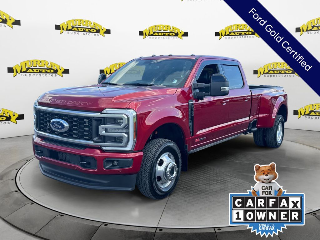 Ruby Red Metallic 2026 Ford F-350 Super Duty Pickup Truck Four-Wheel Drive Automatic