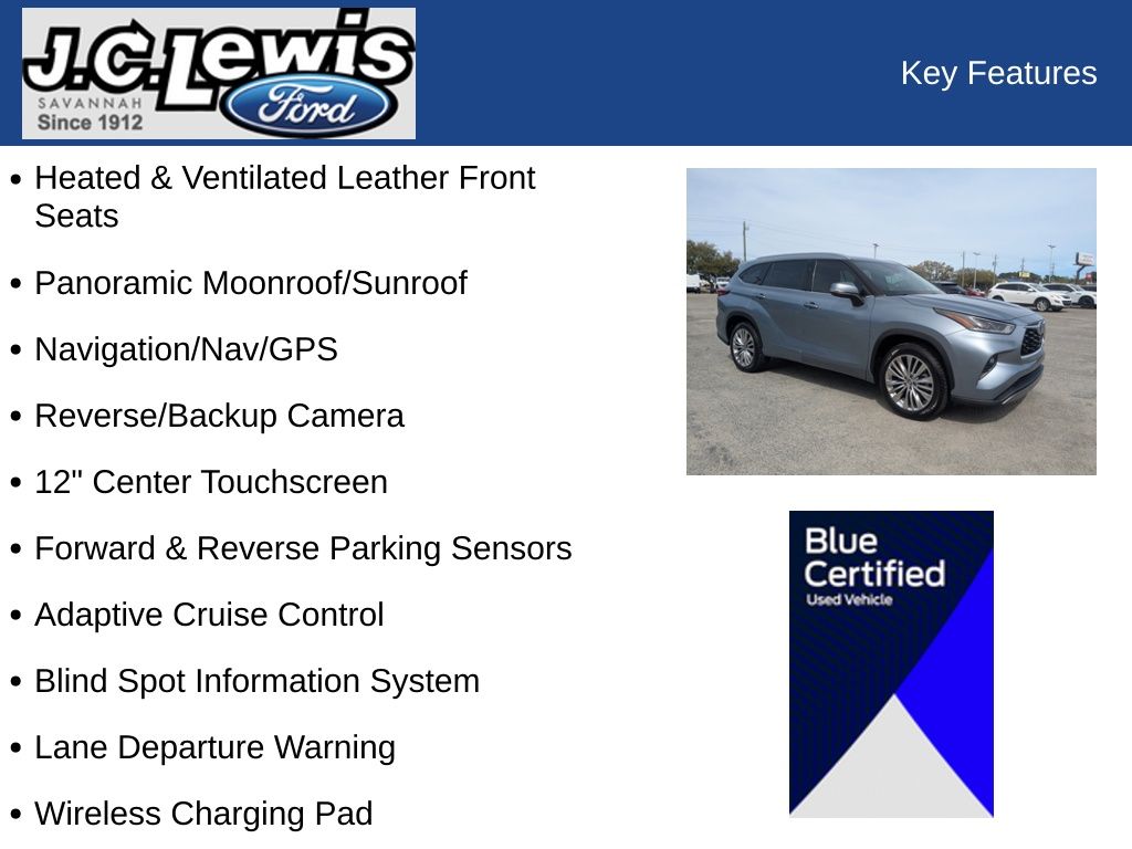 2023 Toyota Highlander Hybrid Platinum