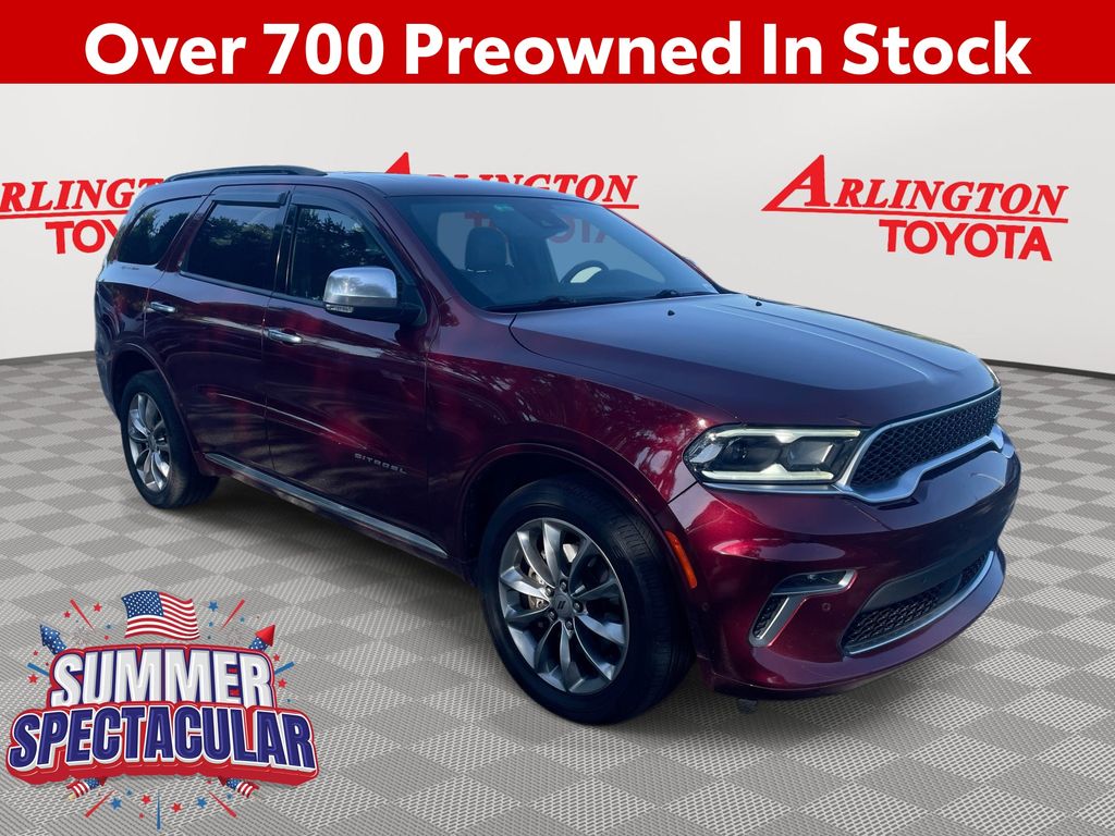 Red 2021 Dodge Durango SUV / Crossover All-Wheel Drive 8-Speed Automatic