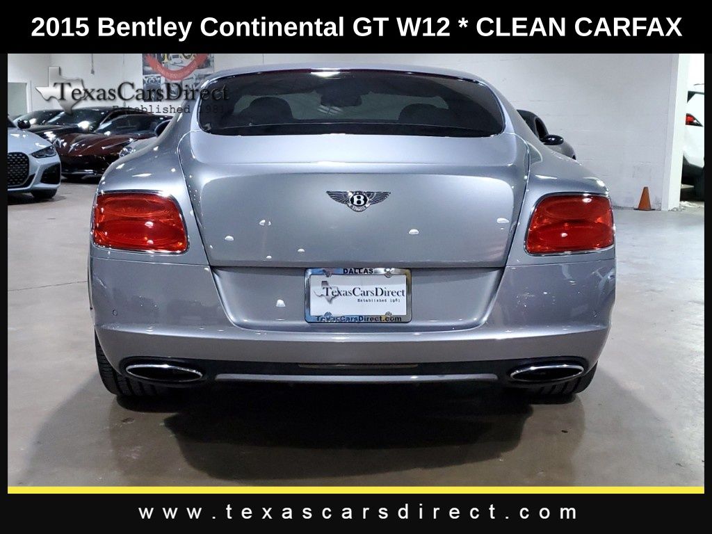 2015 Bentley Continental GT Base 12