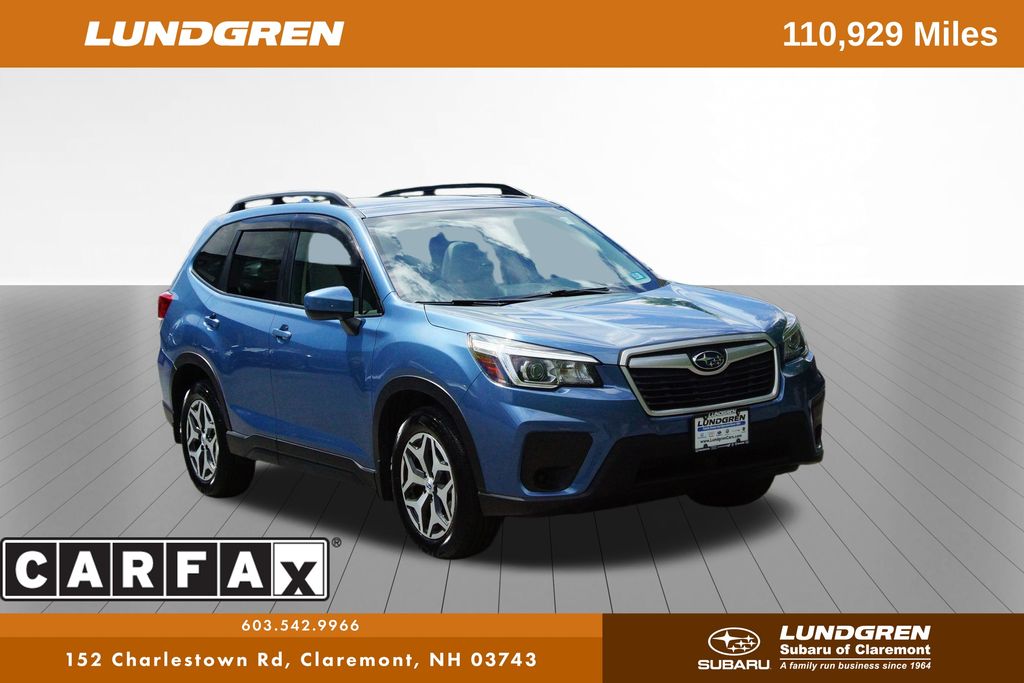 Horizon Blue Pearl 2019 Subaru Forester SUV / Crossover All-Wheel Drive Continuously Variable Transmission