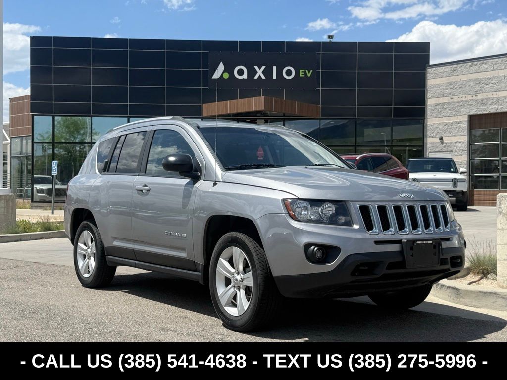 Billet Silver Metallic Clearcoat 2016 Jeep Compass SUV / Crossover Four-Wheel Drive 6-Speed Automatic